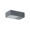 Ideal Lux - Spoljašnje zidno svetlo SIRIO 1xGX53/9W/230V IP65 antracit