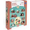 DJECO Pinocchio Story Puzzle 54 kosov
