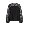 WE Fashion Bluza črna