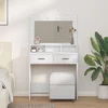 Toaletni stol Bijelo 79 x 41 x 135 cm Konstruirano drvo
