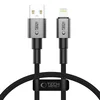 Tech-protect TECH-PROTECT ULTRABOOST DNA LIGHTNING KABEL 12W/2.4A 25CM ŽELEZNO SIVA