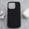 Maska Mag Case Nanobit Pure za iPhone 16 Pro midnight black