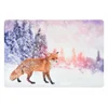 Božična predpražnik WILD IN WHITE 38x58 cm - več različic Različica: Lisica
