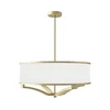 Open Design OR84818 - Luster na stalku GERDO 4xE27/12W/230V mesing/bela