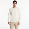 Pulover Calvin Klein Ls Supima Cotton Crew Snow Heather L