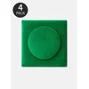 Sinsay - Tapacirani zidni paneli u obliku blokova 4 pack - zeleno