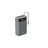 PB20-PD65-LCD-01 Gembird Powerbank od 65W za brzo punjenje sa integrisanim kablovima, 20000 mAh