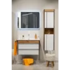 Ceramica lux Ogledalo alu-ram 60x80, matt black, touch-dimer pozadinski- CL36 300032