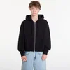 Mikina Patta Embro Classic Zip Up Hooded Sweater UNISEX Black XL