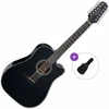 Takamine GD30CE-12 Basic SET Black 12 strunska elektroakustična kitara