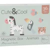 Cute&Cool drvena igračka magnetna kutija životinje