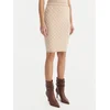 Guess Ravno krilo W4BD53 Z37K0 Bež Regular Fit