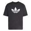 ADIDAS ORIGINALS Majica Adicolor Trefoil črna/bela