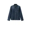 MANGO Bluza LETIZIA temno modra