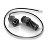 QuWireless QRJ45-L networking cable Black 0.38 m