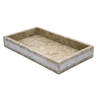 POSH prostostoječa skleda, marmor, bež - Bež - 280x40x160 mm - Ridder - POSH - 24 - Kamen - Drugo - Kvadratni - 280 - 40 - 160 - 14