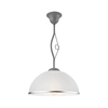 Srebrni RETRO luster na štangu 1xE27/60W/230V