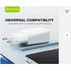Bavin punjaÄ? 2.4A USB-A + kabl type-C bela