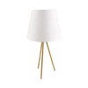 Stona lampa ELENA 1xE27/20W/230V bela