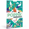 POPPIK Edukativni poster s nalepnicama Otkrića: Ptice