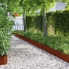 vidaXL Robniki za trato 20 pcs Rjav 103 x 0,05 x 22 cm