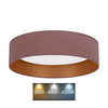 Brilagi - LED plafonsko svetlo VELVET LED/24W/230V 3000/4000/6400K ružičasta/zlatna