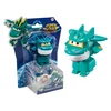 Super Wings Igračka za decu Transformers, Tino, Tirkizna