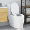 WC daska Bijelo 47 x 37,5 x 3,8 cm Duroplast