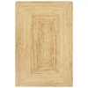 Vidaxl Preproga iz jute ročno izdelana naravna 80x160 cm
