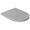 SAPHO Elegantno WC Sedalo Infinity SLIM - Kamnito Siva, Mehko Zapiranje, Enostavno Odstranljivo