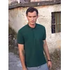 Heavy Polo Friut of the Loom Green T-Shirt