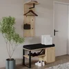 Lion - Sapphire Oak Sapphire Oak Hall Stand Set