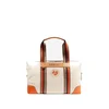 Lancel Ročna torbica Lancel Sac voyage Roland Garros Nat/Terre Battue Femme črna