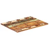 Pravokutna stolna ploča 60 x 80 cm 25 - 27 mm obnovljeno drvo