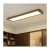 Brilagi - LED Stropna svetilka SLIMFRAME WOOD LED/58W/230V 124x34 cm temno rjava
