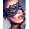 SuperLove Enchanting Sexy Lace Eye Mask Black