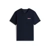 TOMMY HILFIGER Majica AMERICANA mornarska/živo rdeča/bela