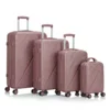 Set kofera 4u1 u roze boji - Linear dezen