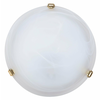 Rabalux Alabastro plafonjeraD30 E27 60W bela/zlato
