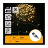 Aigostar - LED božićna girlanda za spoljašnju upotrebu, 400 x LED, 8 funkcija, 23 m, IP44, topla bela