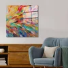 Wallity Dekorativna slika na kaljenom staklu, 70x70cm, Šarena