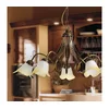 ONLI - Luster na lancu DOPPIO GIRO 5xE14/6W/230V u bronzanoj boji