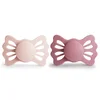 Frigg tolažilna duda - silikon Lucky simetrična 6-18 m Blush/Cedar