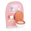 Kúpeľňa so záchodom pre bábiky Toilets Soft Baby Nurse Smoby s toaletným papierom a sada na umývanie zubov od 3 rokov SM220500
