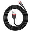 Baseus Cafule USB Lightning Cable 2,4A 0,5m (Red+Black)