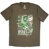 Bob Marley Football Collage Brown XL Majica