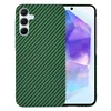 Zaštitna maska s karbonskim uzorkom za Samsung Galaxy A55 - Zelena KP33226