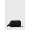 Usnjena torbica za okoli pasu Coach Charter Slim Crossbody črna barva