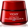 Vichy Liftactiv Collagen Specialist učvrstitvena nočna krema proti gubam 50 ml