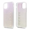 Maska Guess Faceplate Shine za iPhone 11 Pro pink zlatna.